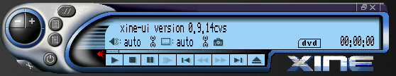 skinned xine toolbar